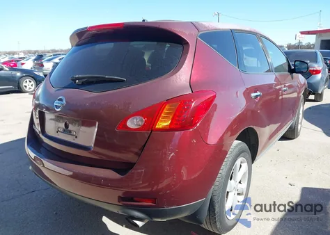 2010 Nissan Murano S z USA, uszkodzony, nr VIN JN8AZ1MU3AW004401